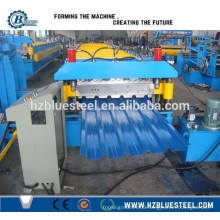 Metal IBR Roof Sheet Making Machine, Galvanizing Roof Panel Roll Forming Machine